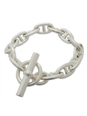 Hermes Bracelet Chaine D'ancre GM Silver